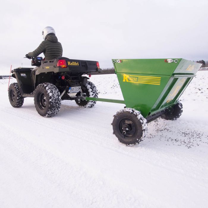 Sandspridare ATV 1,0 m, med omrörning