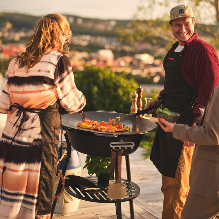 Muurikka Stekhällsset gasol LL svart 78 cm