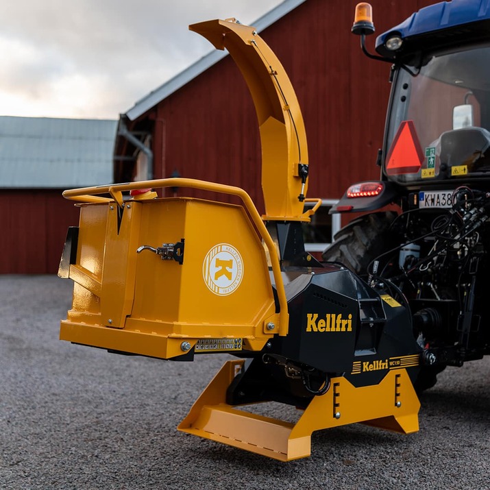 Flishugg 150, med hydraulisk inmatning