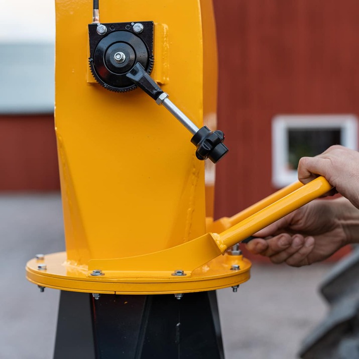 Flishugg 150, med hydraulisk inmatning