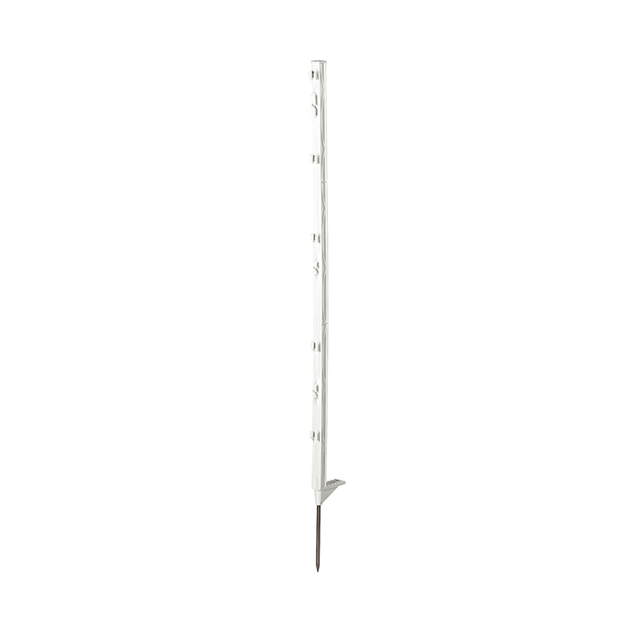 Plaststolpe 105 cm med galvaniserad spets, 5 st