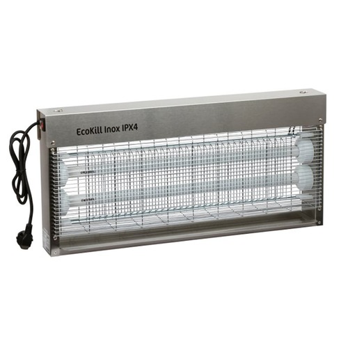 Flugfångare elektrisk Inox IPX4, 2 x 18 W