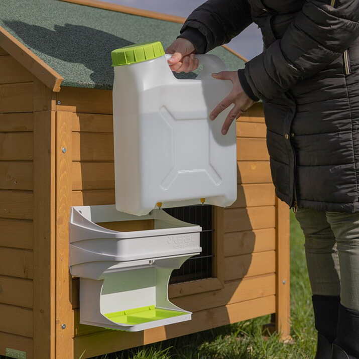 Vattenautomat höns