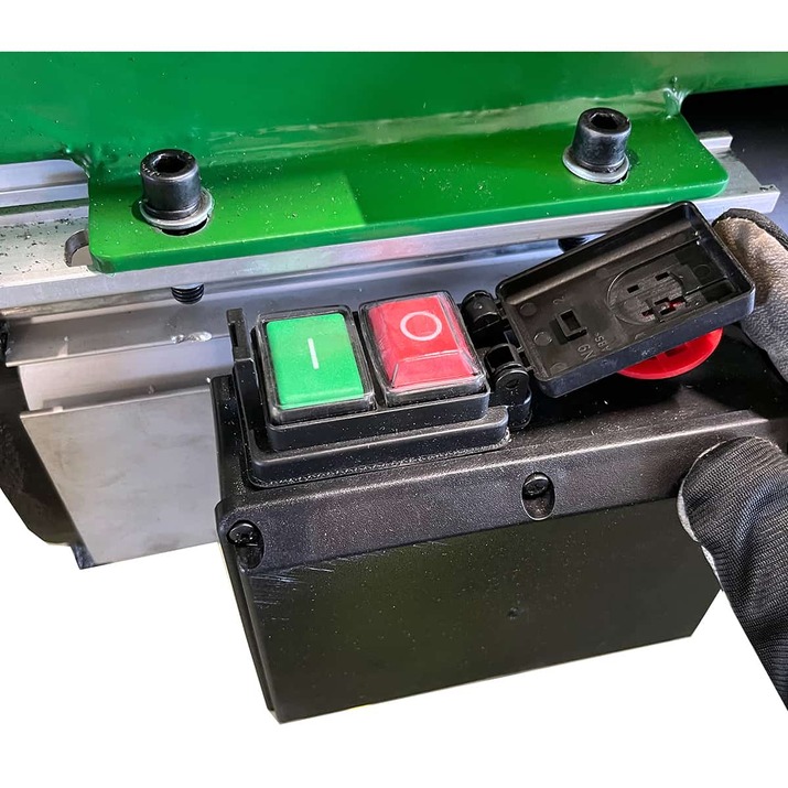 Vedklyv, eldriven, 7 ton, 50 cm