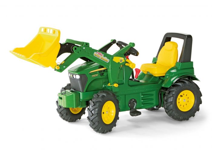 Tramptraktor 3-8 år, rollyFarmtrac John Deere inkl. handbroms