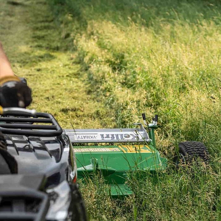 Slaghack ATV med lucka, 1,2 m, Briggs and Stratton 13,5 hk