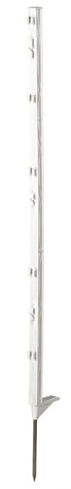 Plaststolpe 105 cm med galvaniserad spets, 5 st