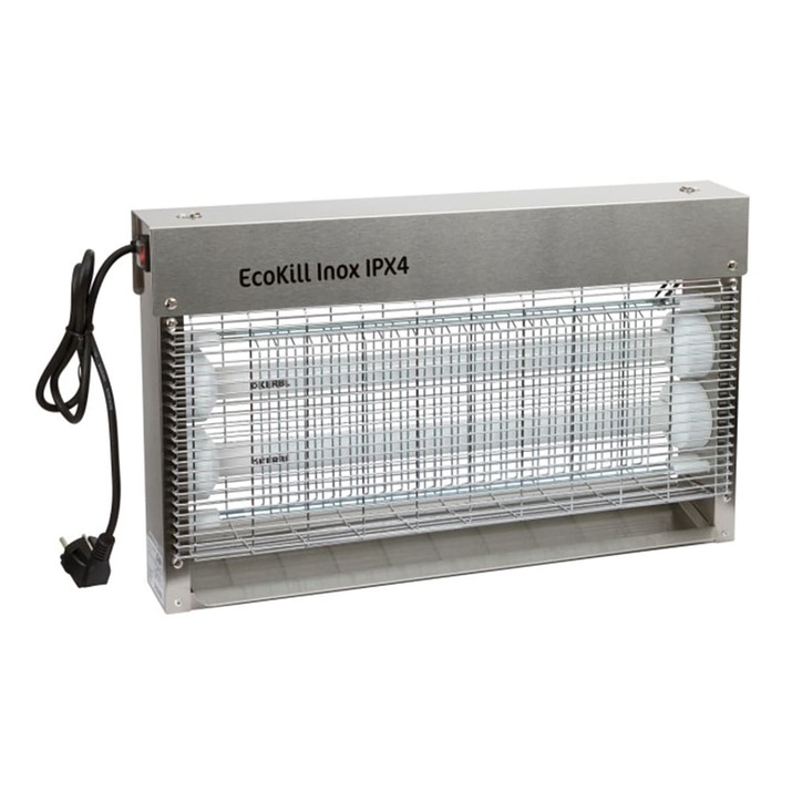 Elektrisk flugfångare Inox IPX4, 2 X 15 W