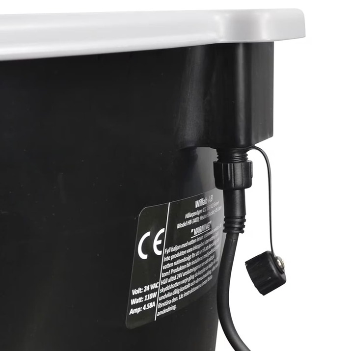 Värmebalja rund 45 liter