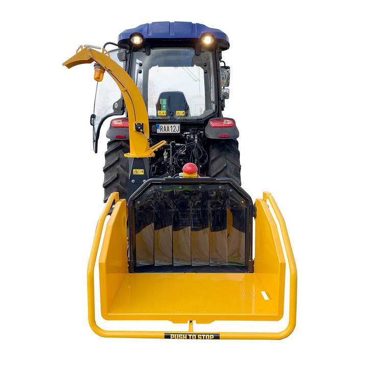 Flishugg 150, med hydraulisk inmatning