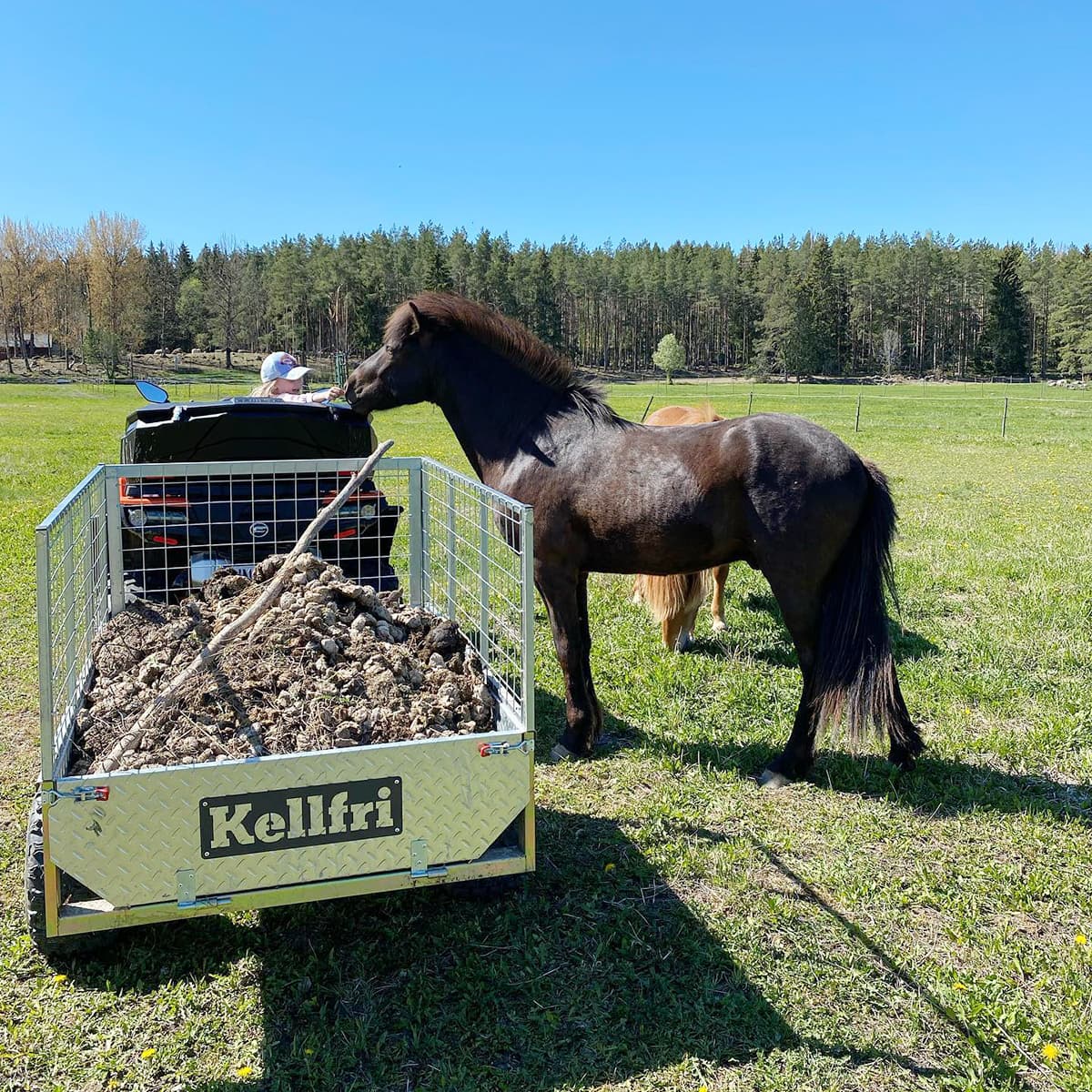 Förhöjningsläm till tippvagn ATV TV06PRO, galler - Kellfri