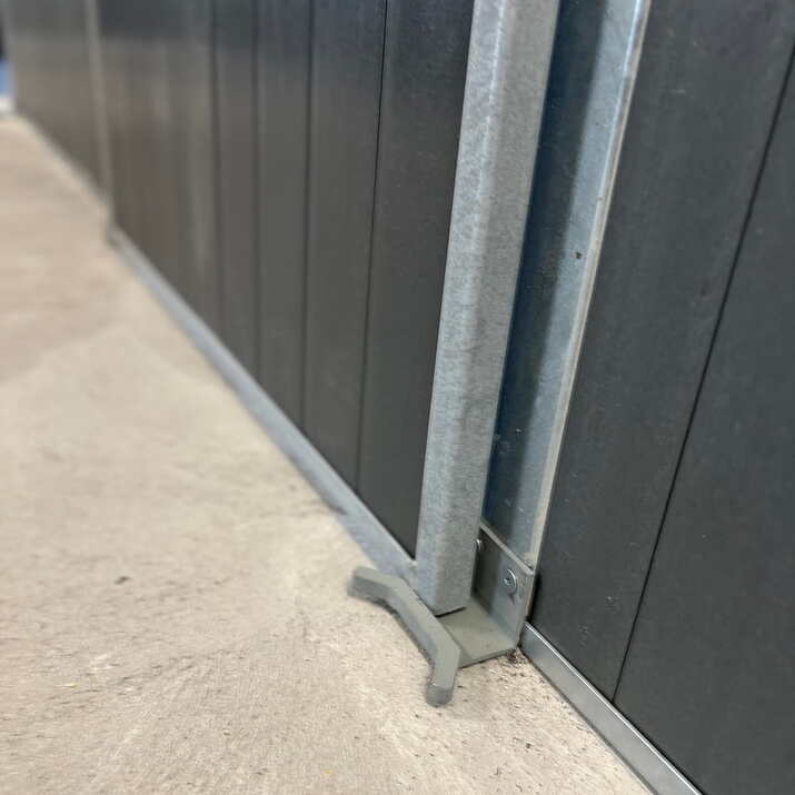 Mellanvägg 3,0 m, inkl plastplank, SWE