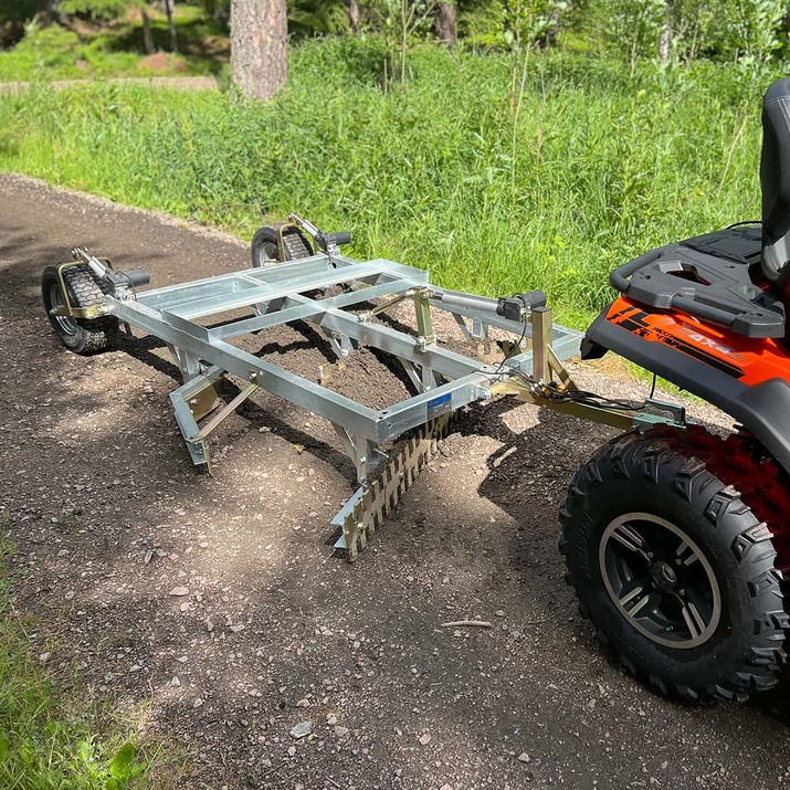 Vägsladd ATV 3-skärig med elektrisk höj- och sänkbarfunktion