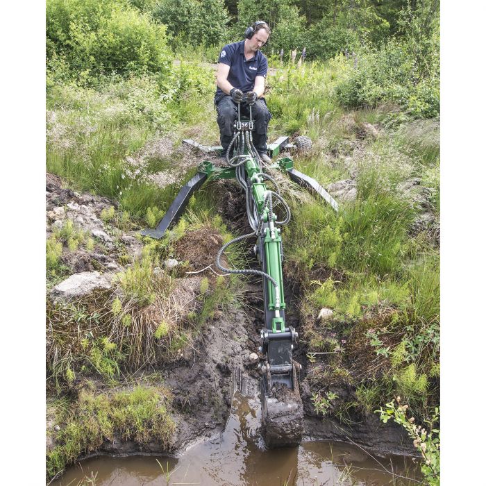 Grävaggregat till ATV