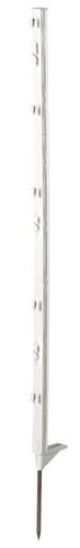 Plaststolpe 105 cm med galvaniserad spets, 5 st
