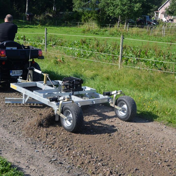 Vägsladd ATV 3-skärig med elektrisk höj- och sänkbarfunktion