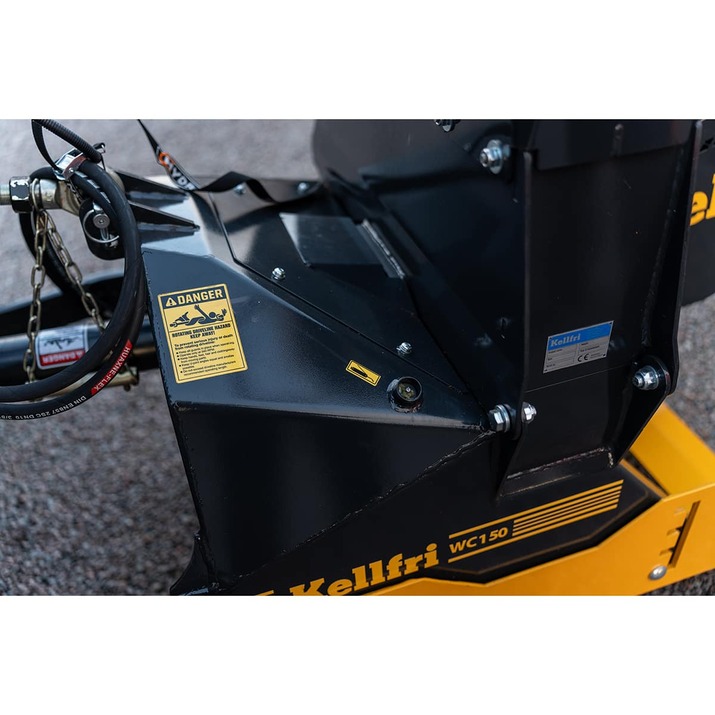 Flishugg 150, med hydraulisk inmatning