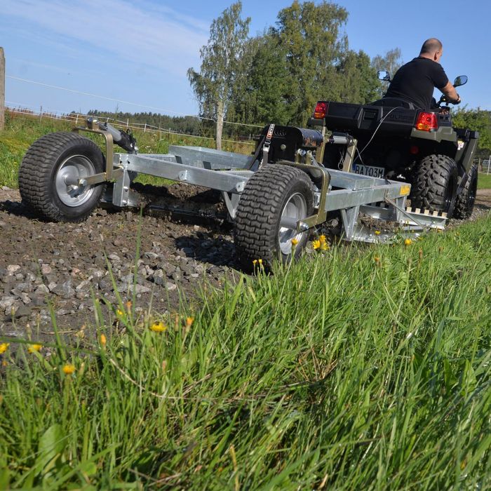 Vägsladd ATV 3-skärig med elektrisk höj- och sänkbarfunktion